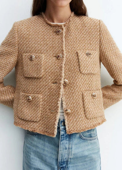 Besdias | Tweed Jacket Modern cut ladies' coat