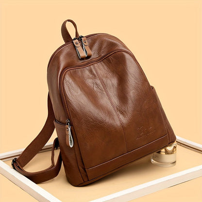 Freyelle | Ladies Leather Backpack - Stylish Travel Backpack