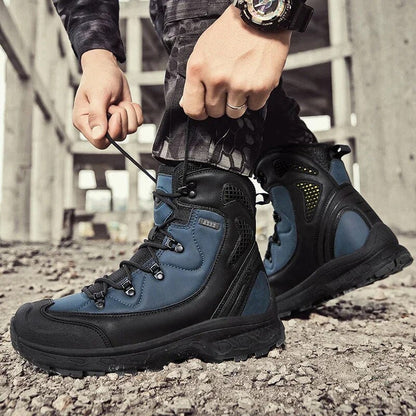 Lucke | Waterproof Leather Combat Boots