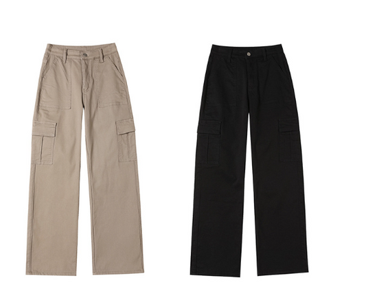 Hedvig | Cargo Pants With Pockets And Straight Leg