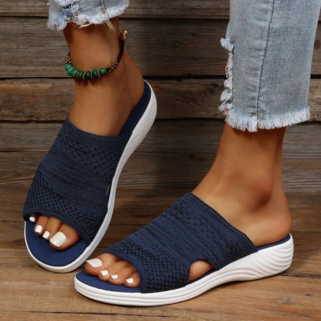 Helle | Comfortable Sandals With Wedge Heel For Women