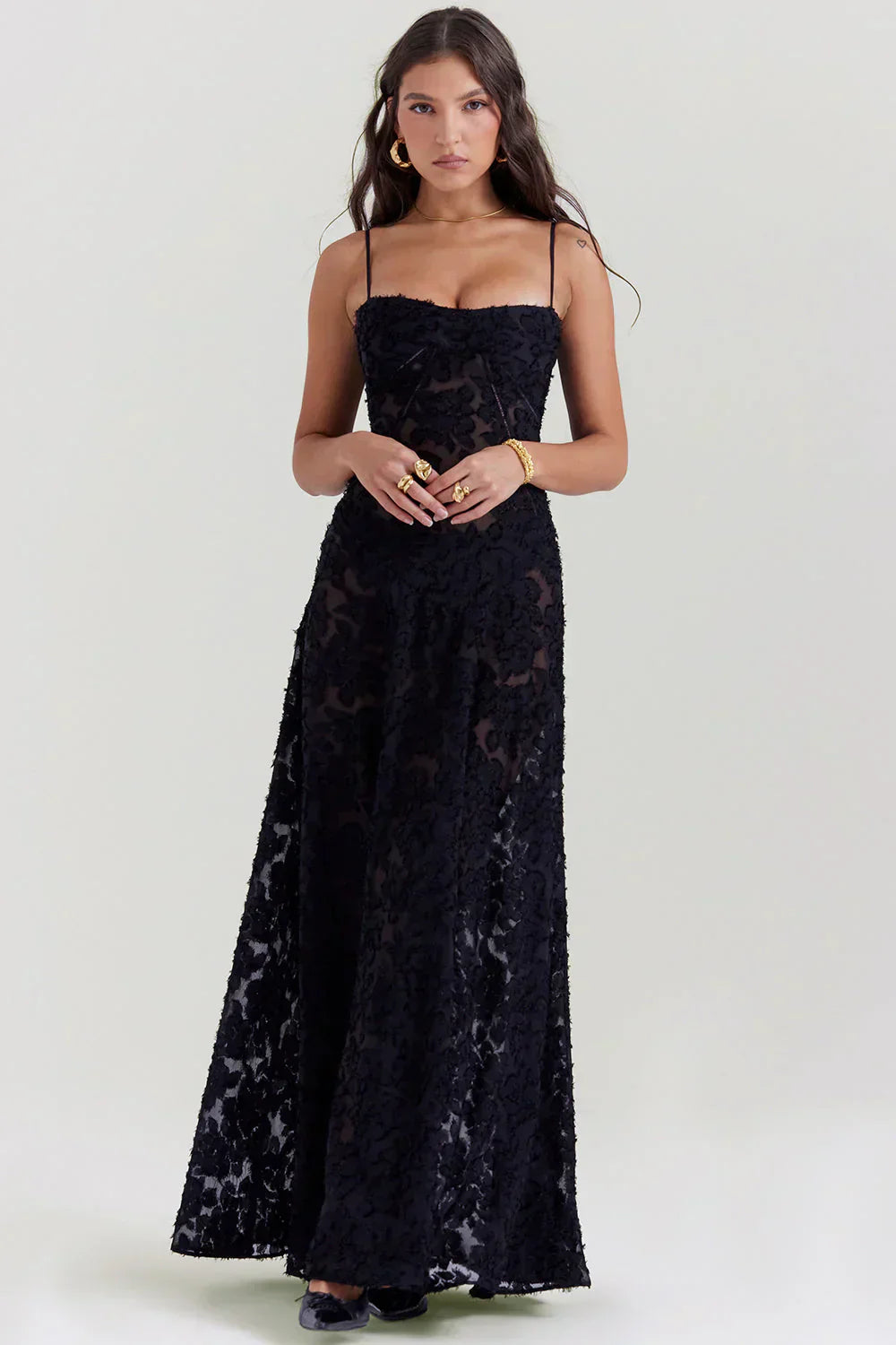 Noemi | Corset Maxi Dress - Elegant Women's Dress