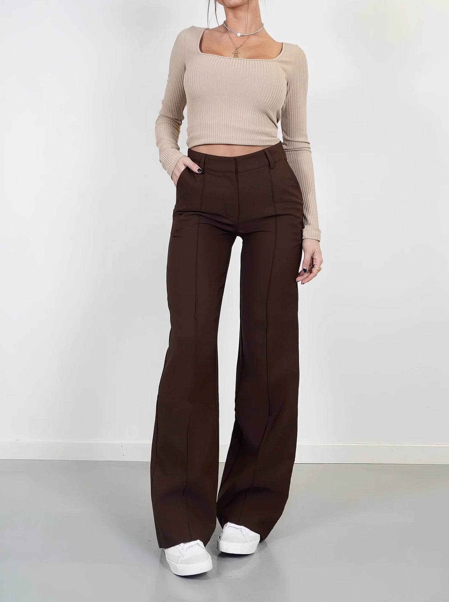 Erave | Wide Trousers - High Waist