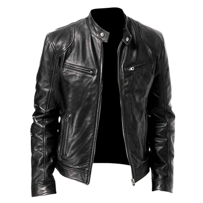 Ennio | Classic Men's leather jacket with timeless Style