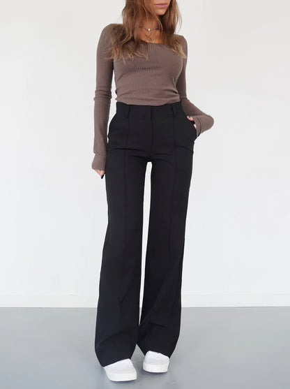 Erave | Wide Trousers - High Waist