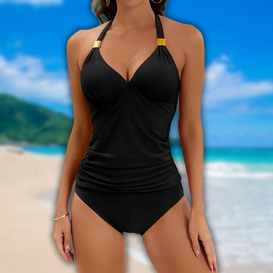 Ria | Halter Tankini Swimsuit - Style And Comfort For Summer