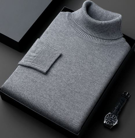 Wolderes | Turtleneck Sweater Men - Soft turtleneck Sweater For Winter Comfort