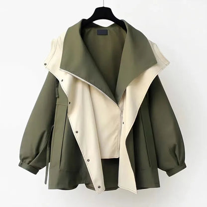 Lilyna | Stylish Water-Repellent Trench Coat