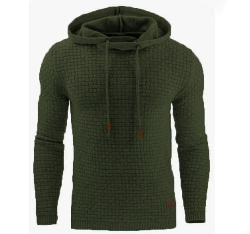 Rizove | Comfortable And Fashionable Men's Hoodie With Textured Fabric