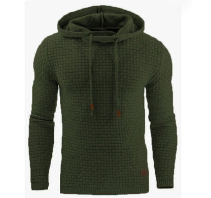 Rizove | Comfortable And Fashionable Men's Hoodie With Textured Fabric