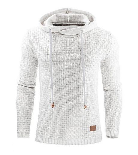 Rizove | Comfortable And Fashionable Men's Hoodie With Textured Fabric