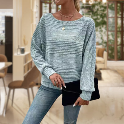 Regenia | Comfortable Sweater With Round Neckline In A Loose Fit