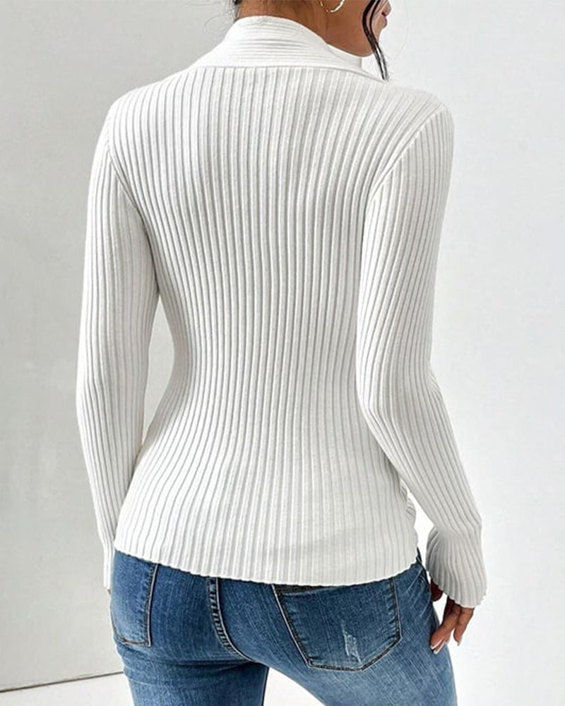 Ressende | Elegant Long Sleeve Sweater Top