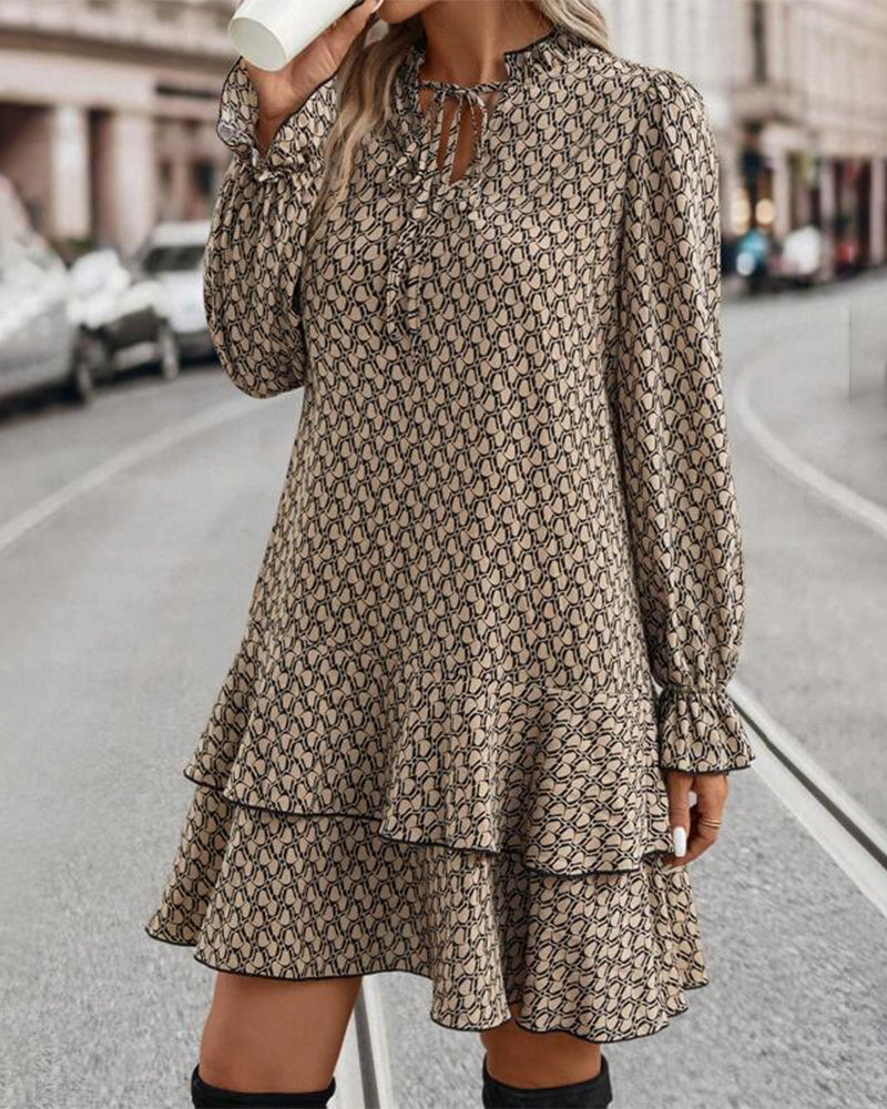 Mathilde | Elegant long-sleeved Dress With a Flowing Fit