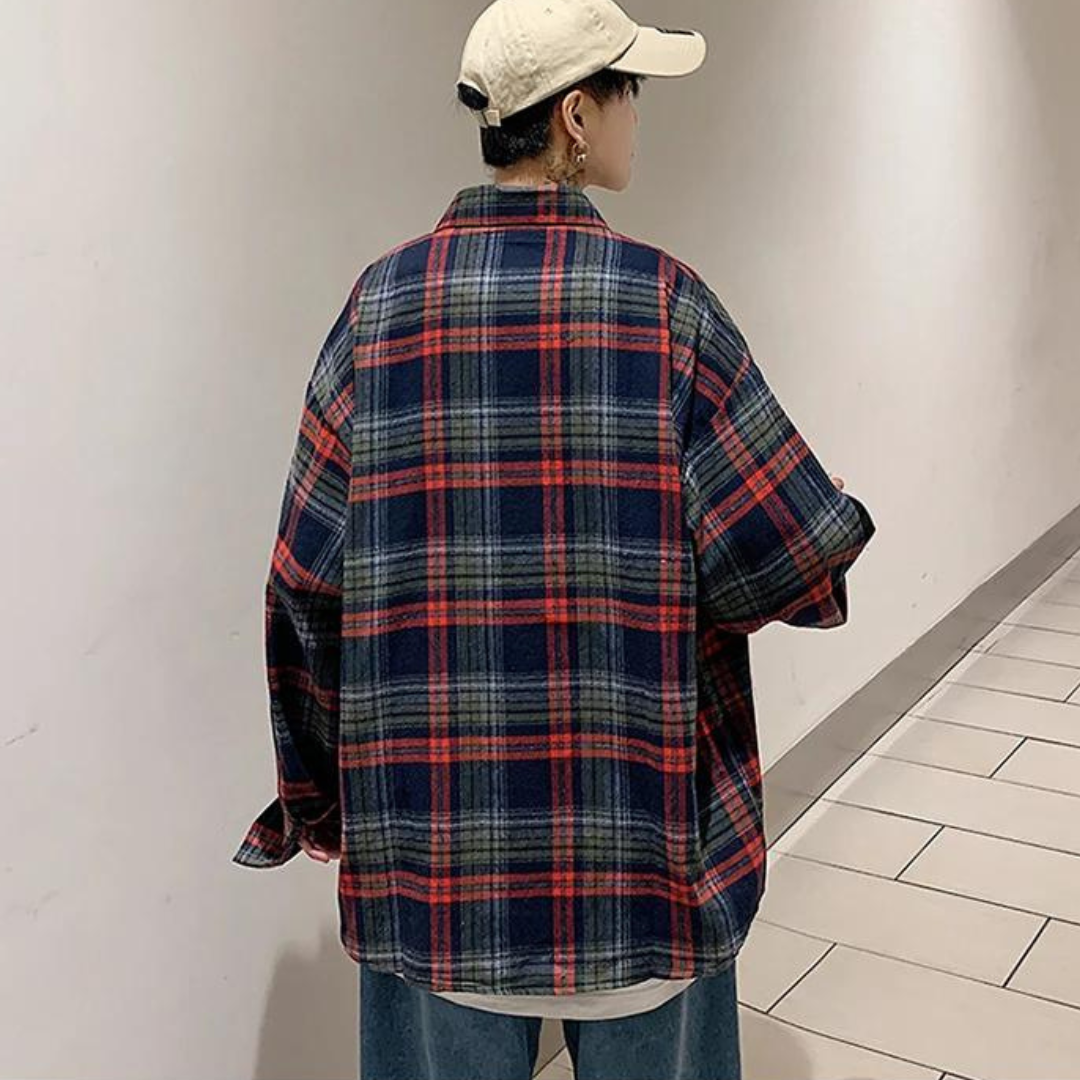 Kartieve | Oversized Lumberjack Shirt for Men