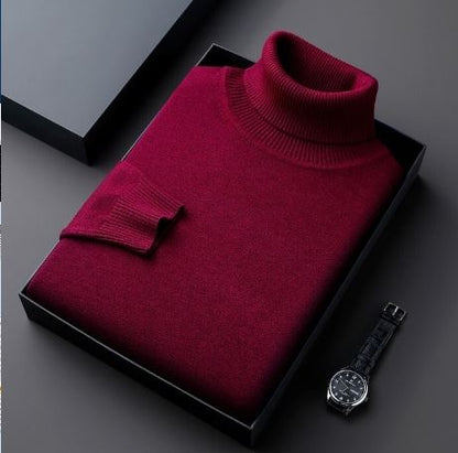 Wolderes | Turtleneck Sweater Men - Soft turtleneck Sweater For Winter Comfort