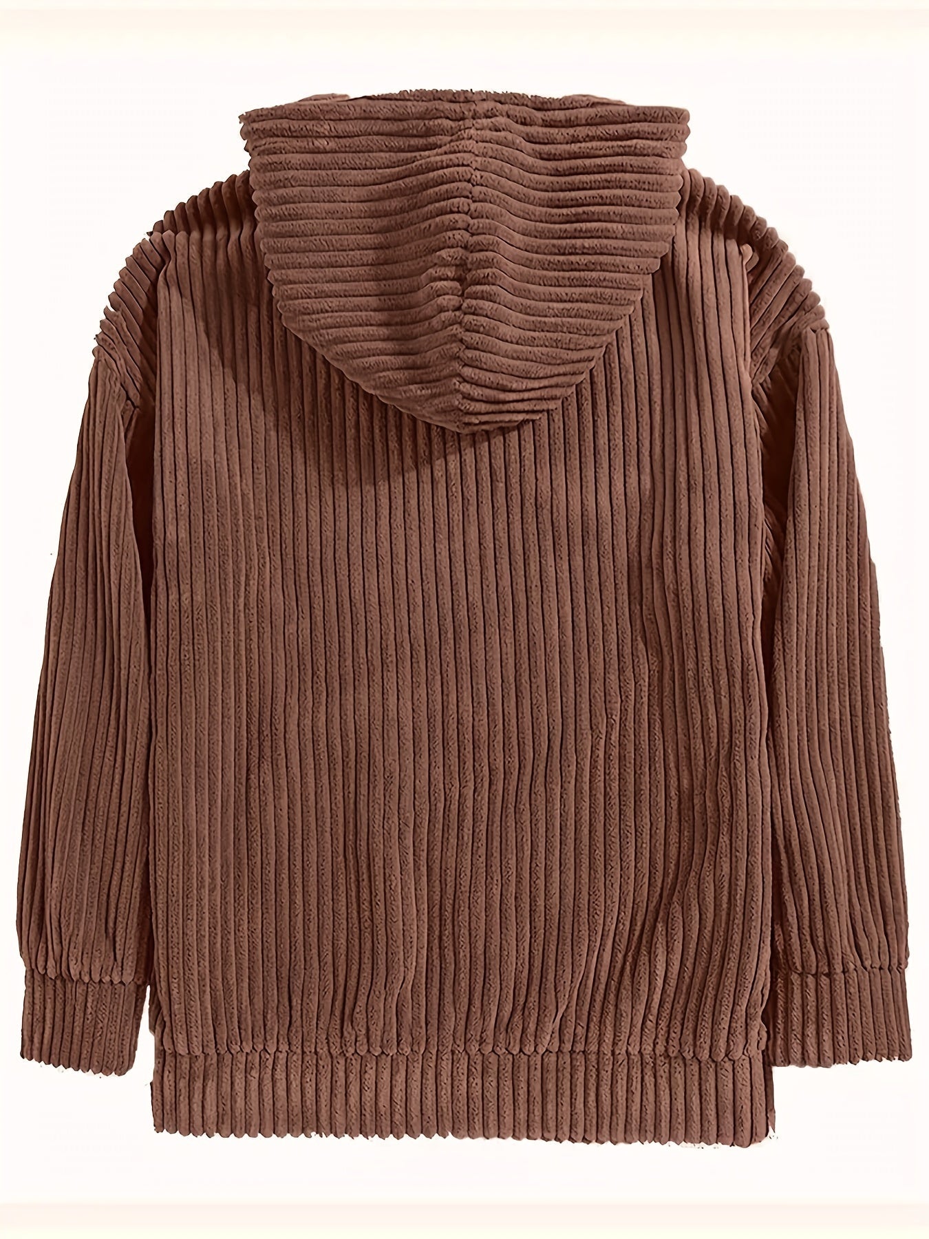 Halvia | Structured Corduroy Hoodie