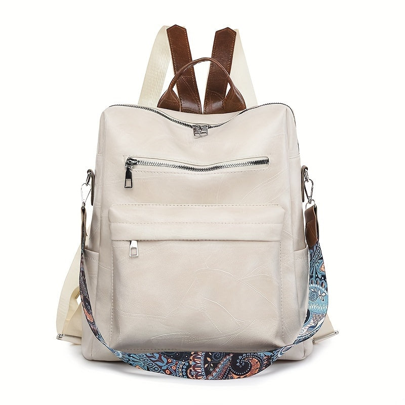 Grettelia | Convertible Retro Backpack For Women Made Of Leather