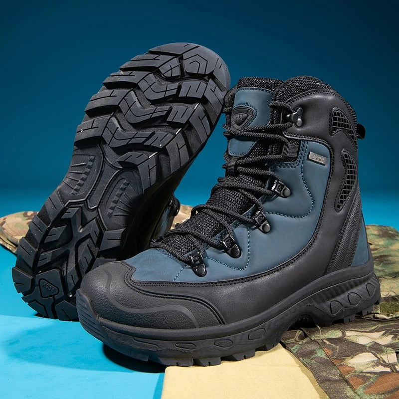 Lucke | Waterproof Leather Combat Boots