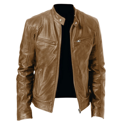 Ennio | Classic Men's leather jacket with timeless Style