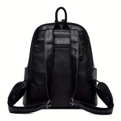 Freyelle | Ladies Leather Backpack - Stylish Travel Backpack