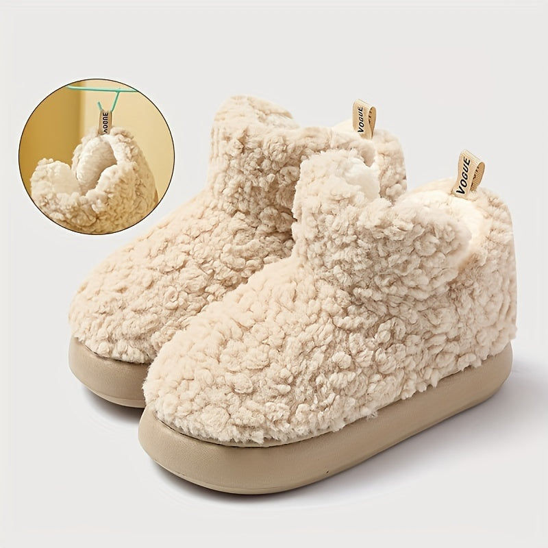 Nistiaa | Fluffy Women's Boots For Cold Days