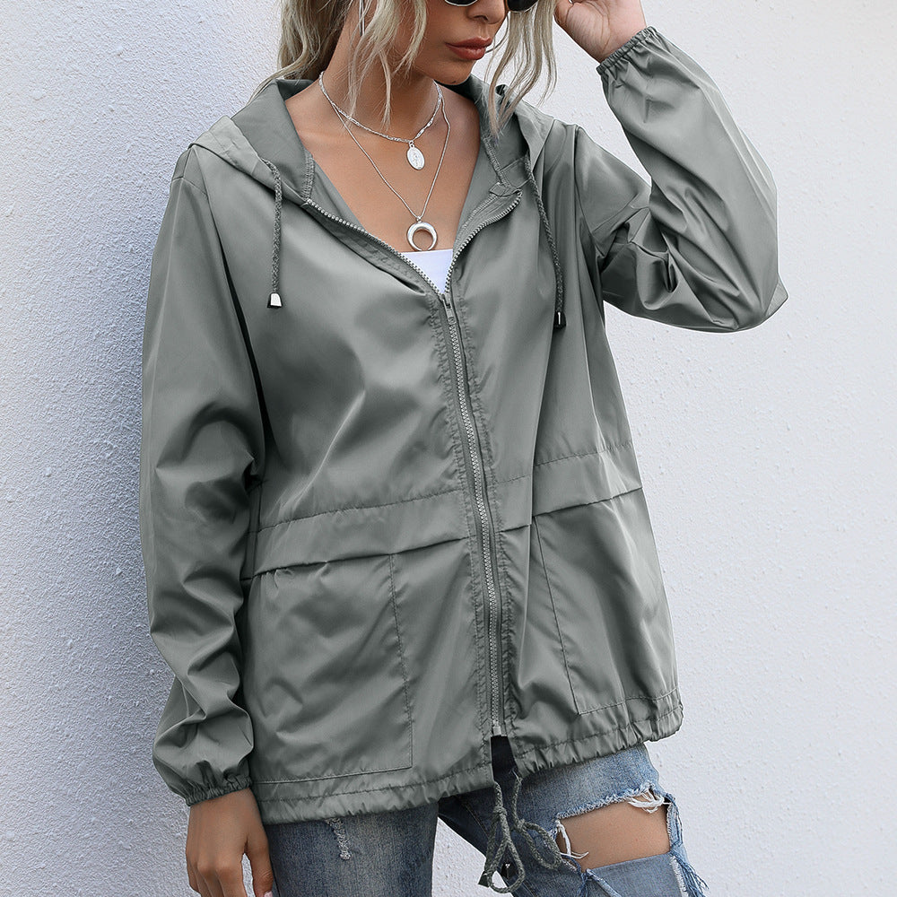 Carresda | Outdoor Zip Hoodie Rain Jacket