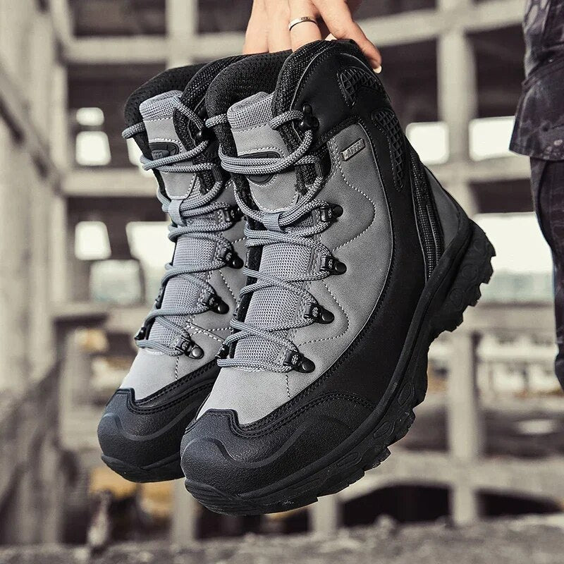 Lucke | Waterproof Leather Combat Boots