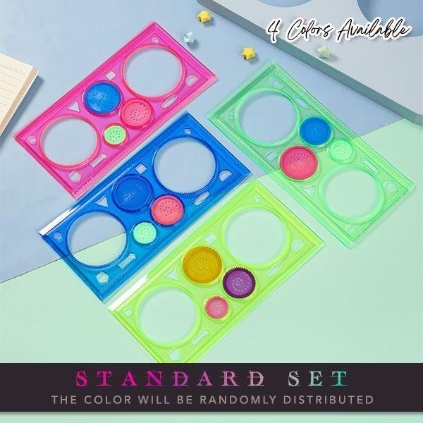 ATIRUKA Spirograph Geometric Ruler Set