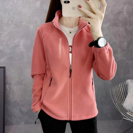 Spesna | Sporty Fleece Jacket For Women