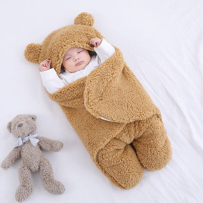 Baby bear baby swaddle blanket