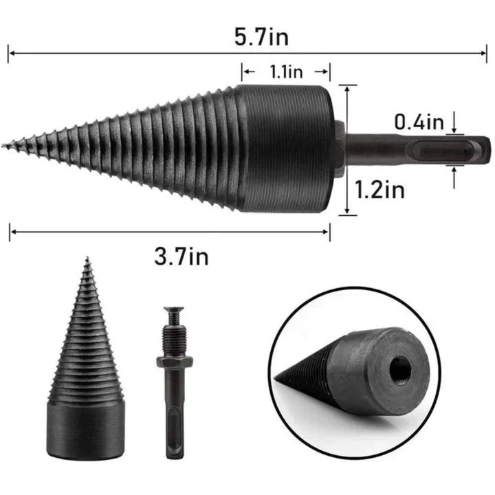 Baron Woodboring Bit with Shaft | Drill Tip