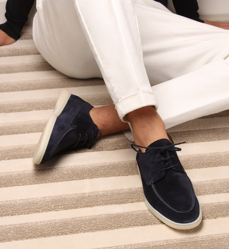 Carresdo | Suede Loafer With Verter For Men - Summer Shoe