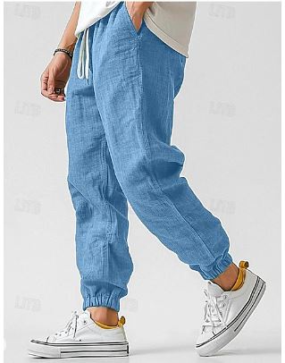 Maxide | Men's Linen Cargo Pants