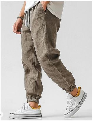 Maxide | Men's Linen Cargo Pants