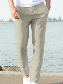 Lechsteve | Men's Linen Pants | Casual And Comfortable