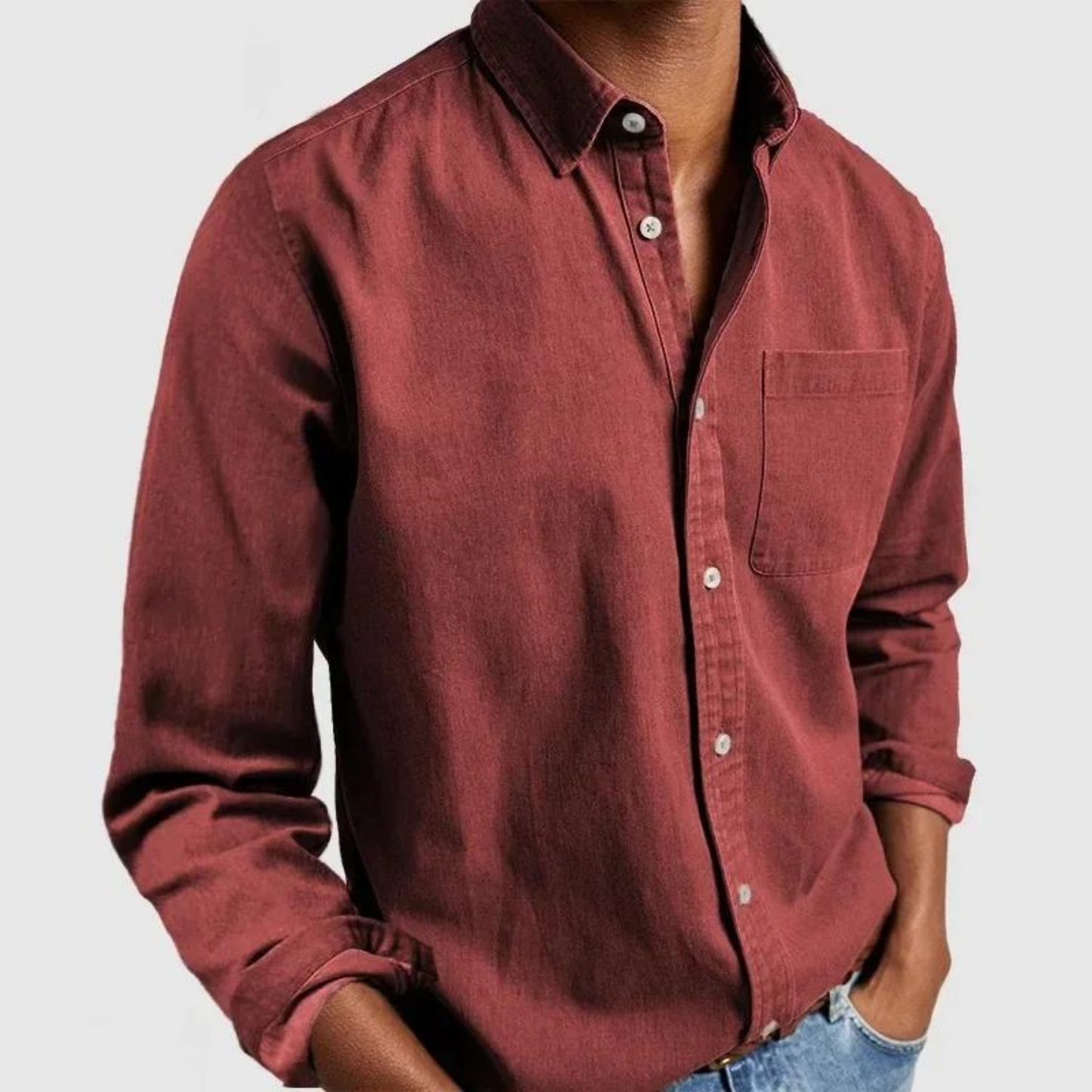 Lincos | Classic Long-Sleeved Casual Shirt For Men