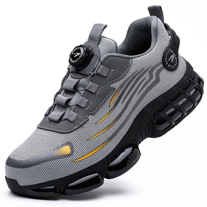 Smidian | Men's Sporty Steel Toe Safety Shoes