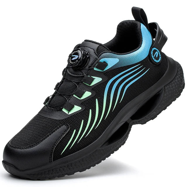 Smidian | Men's Sporty Steel Toe Safety Shoes