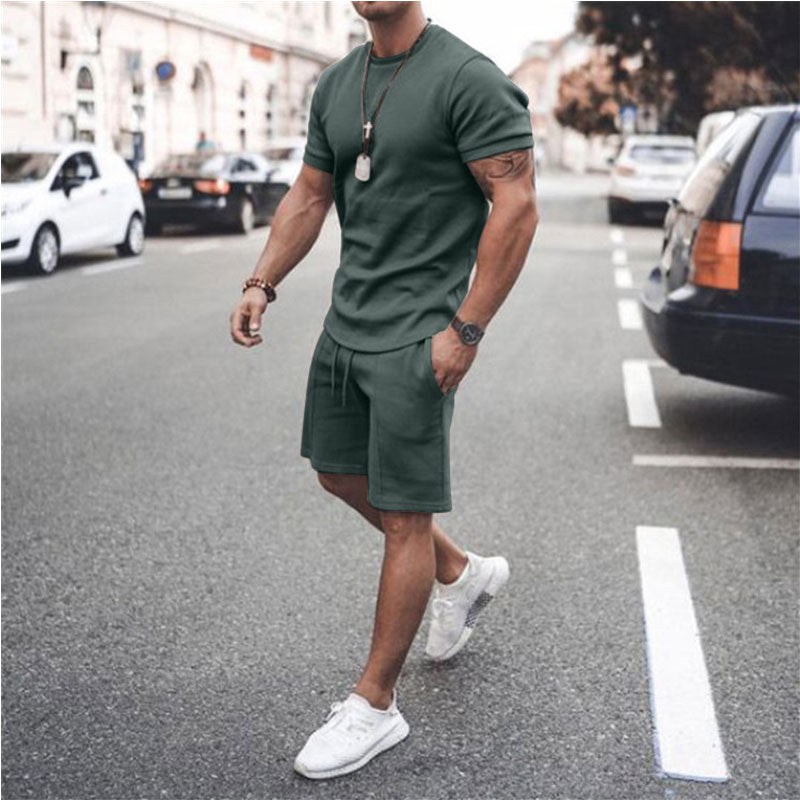 Dylani Casual Shirt and Shorts Set for Men