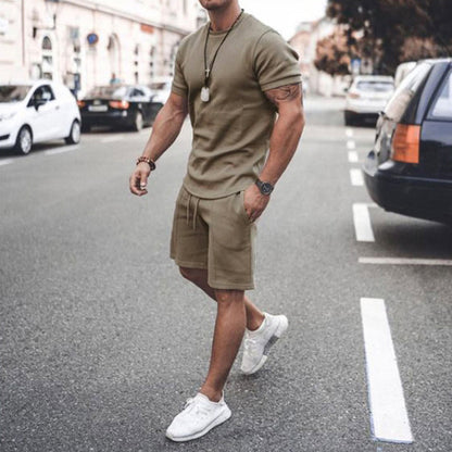 Dylani Casual Shirt and Shorts Set for Men