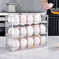Egg storage box with three layers