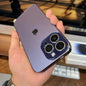 Elico Galvanized Matte Acrylic Tempered Glass iPhone Case