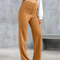 Elisa Elastic Casual High Waist Pants