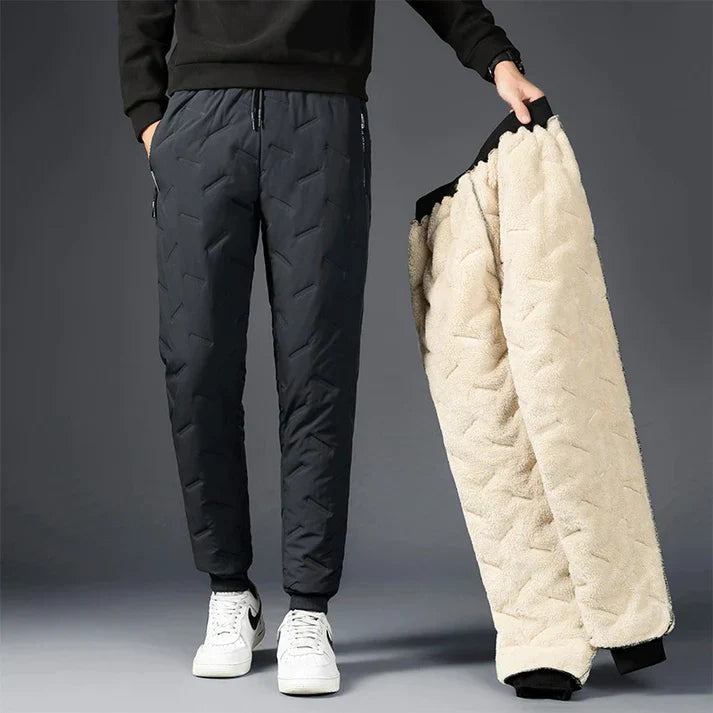 Jogger lined with fleece