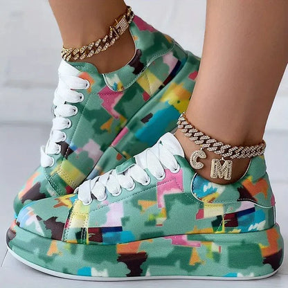 Evoon Colorful Platform Sneakers