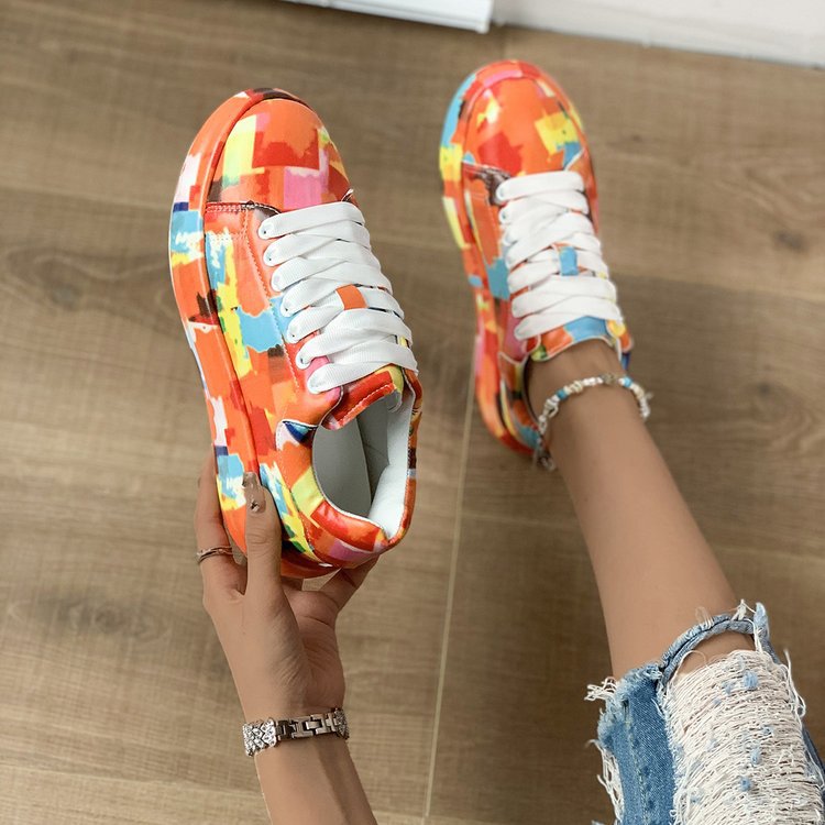 Evoon Colorful Platform Sneakers