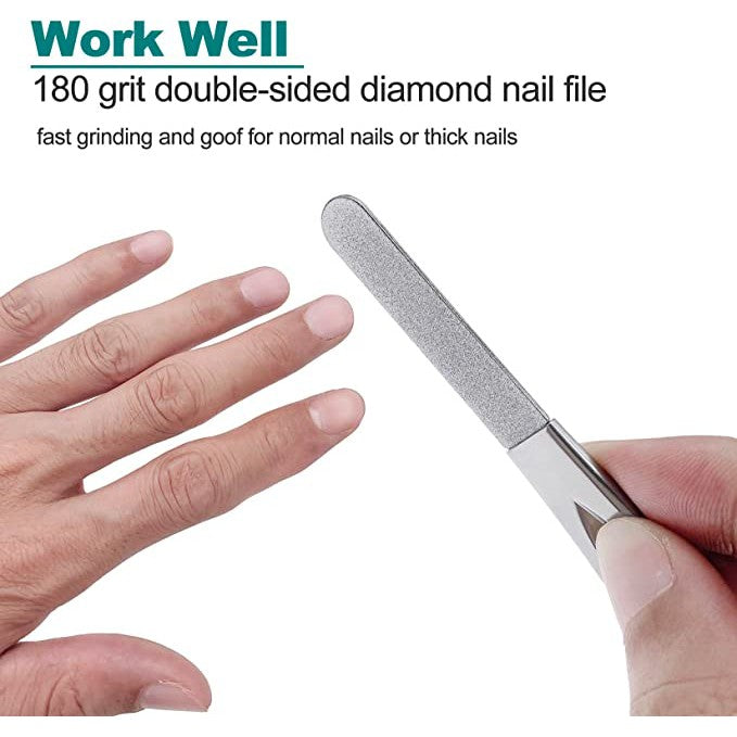 Nail clipper with wide jaw opening