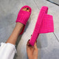 Fenda Women's Casual Platform Slippers
