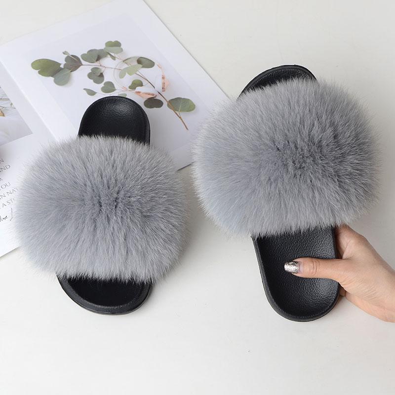 Furry Anti-Slip Slippers
